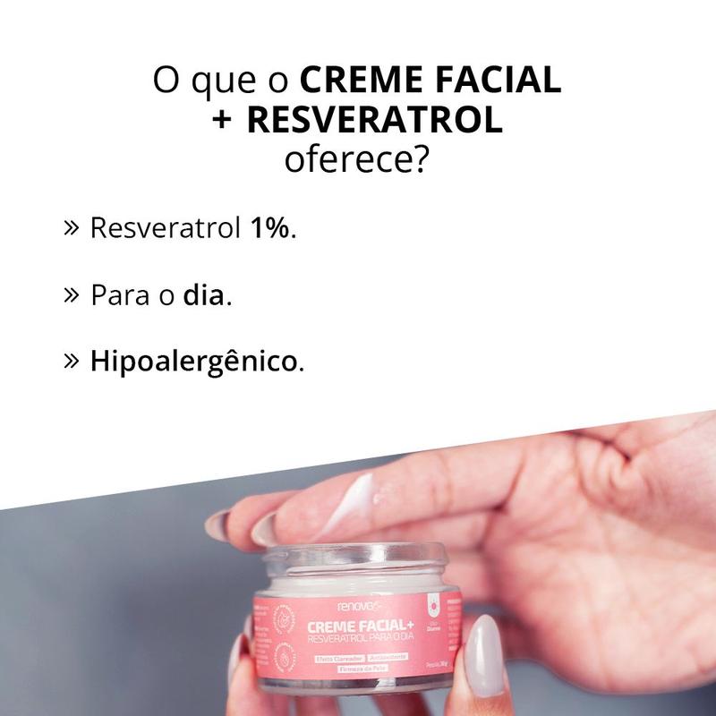 1 Pote Creatina + Morning Shot C/Creme Resveratrol- Renovabe